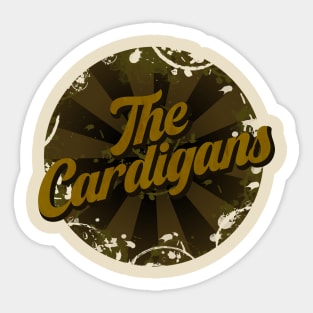 the cardigans Sticker